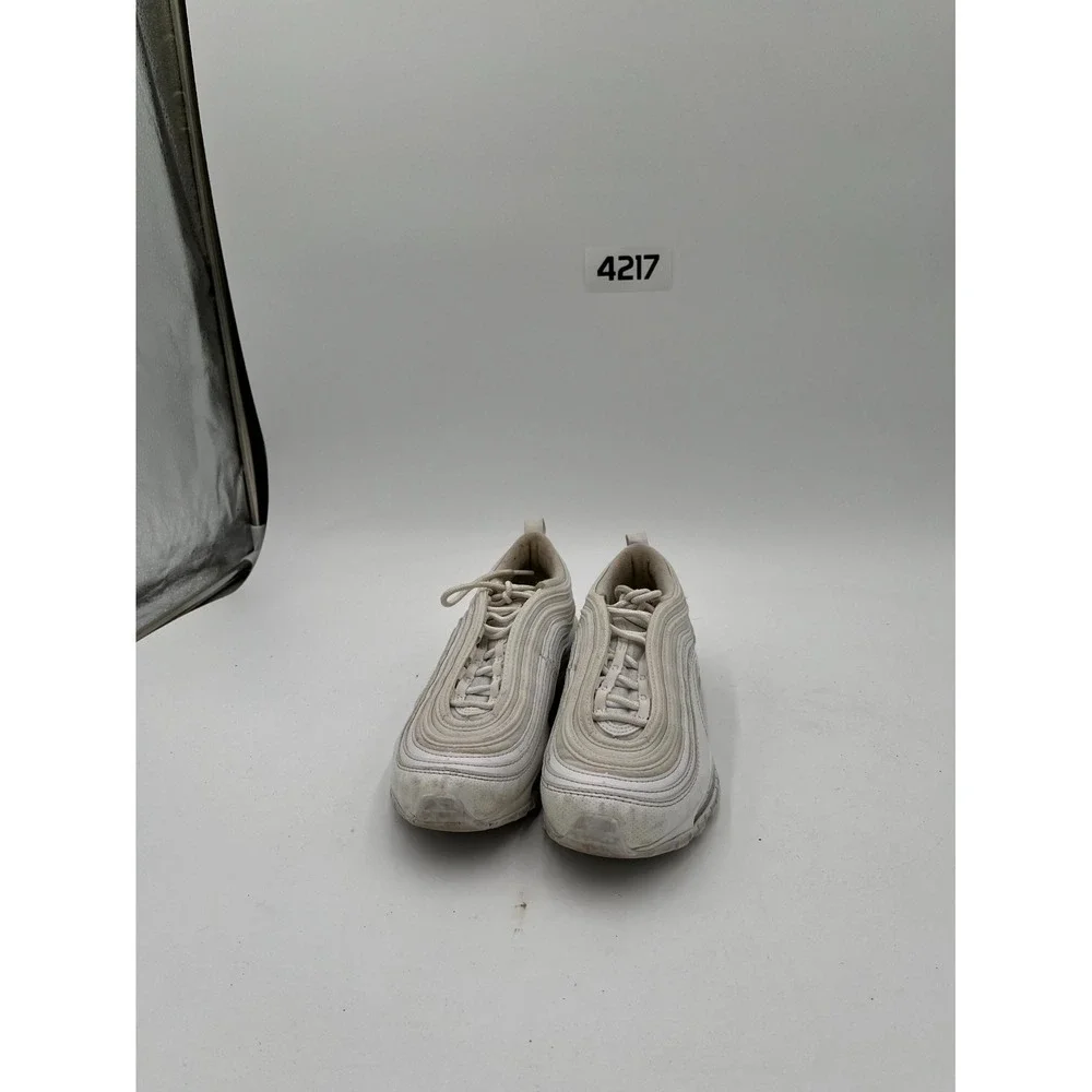 Nike Air Max 97 921522-104 Running Sneakers Youth Kids 5Y White Low Top Lace Up